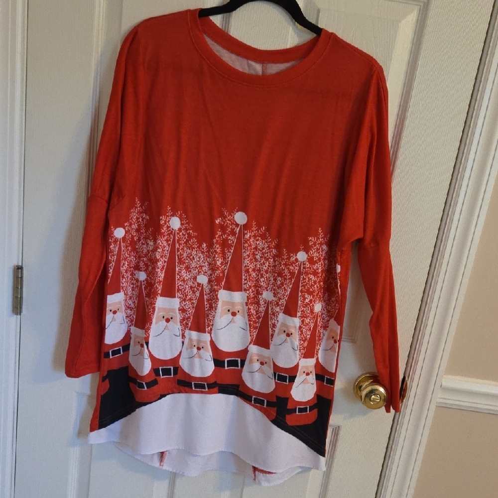 Festive Red Santa Shirt